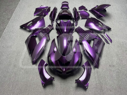 Kawasaki ZX14R 2006-2011 Gloss Purple ABS Fairings | Monster Fairings