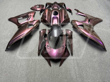 Yamaha R7 2021-2025 Gloss Purple & Orange Chameleon Carbon Fiber StyleABS Fairings | Monster Fairings
