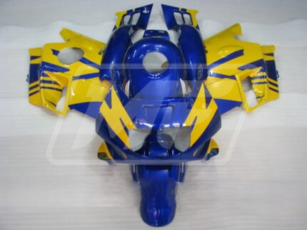 Honda CBR600F2 1991-1994 Gloss Blue & Yellow ABS Fairings | Monster Fairings