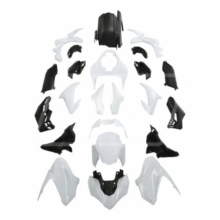 Kawasaki Z900 2017-2019 Gloss White ABS Fairings | Monster Fairings