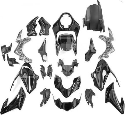 Kawasaki Z900 2017-2019 Gloss Black ABS Fairings | Monster Fairings