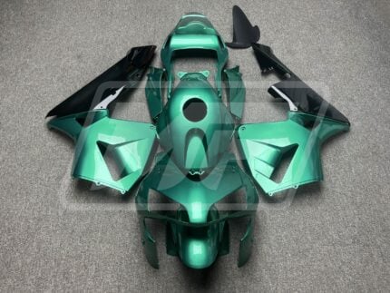 Honda CBR600RR 2003-2004 Gloss Emerald Green & Black ABS Fairings | Monster Fairings